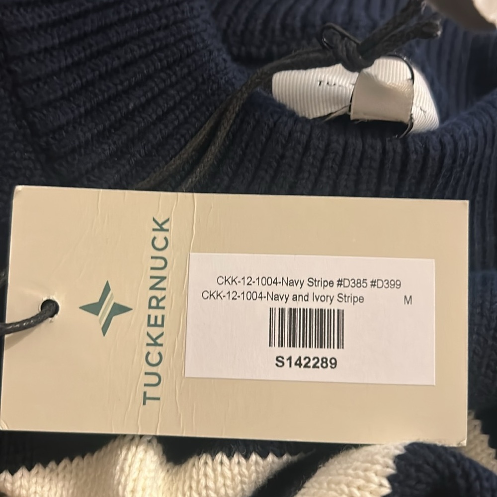 Navy Bar Harbor Striped Sweater
TUCKERNUCK - Picture 8 of 10